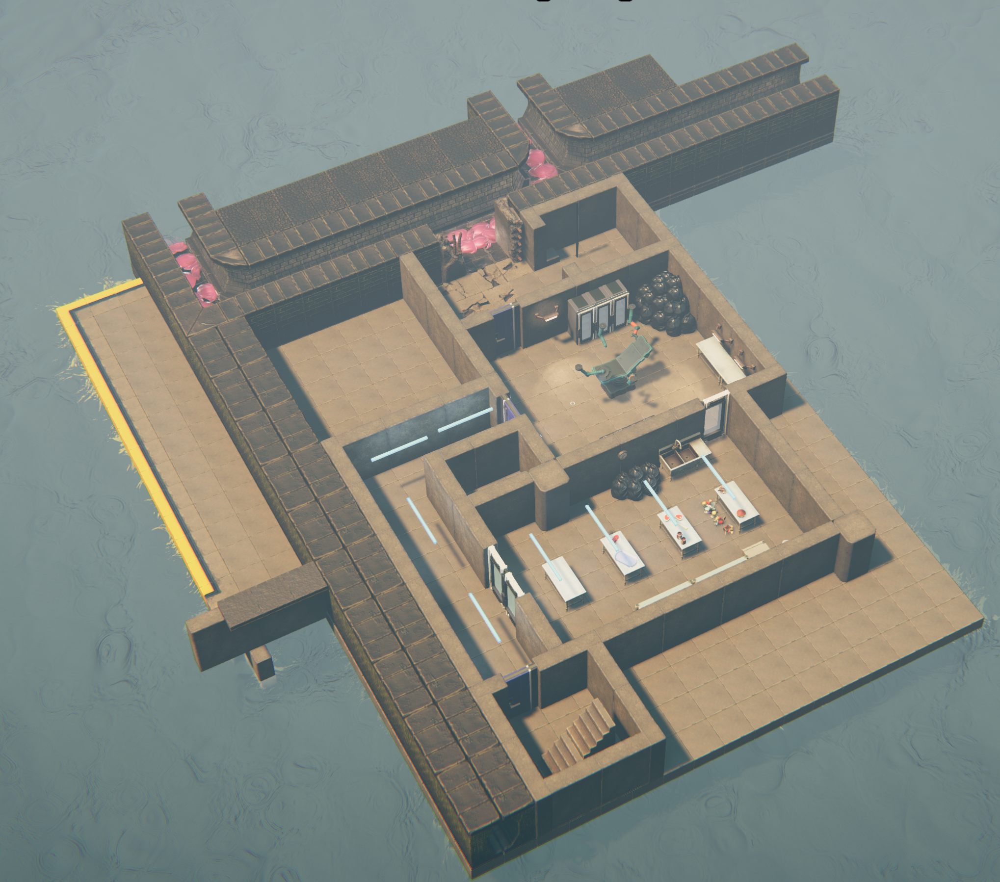 View of the Basement Floor