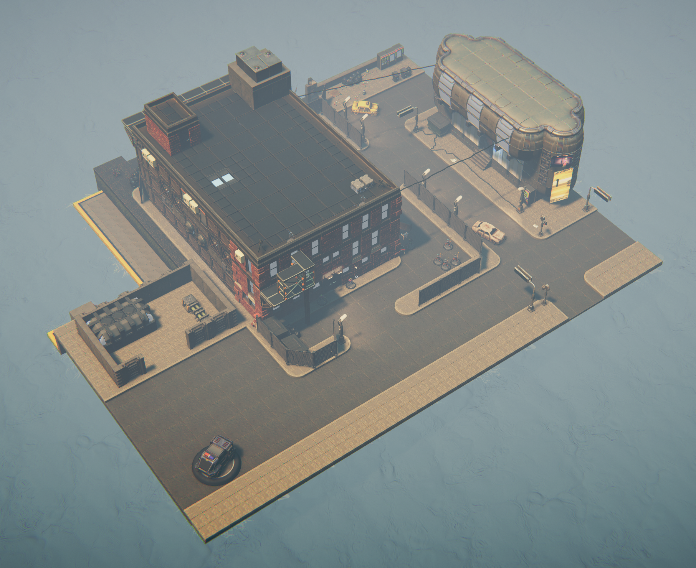 The Rescue map implemented on Talespire