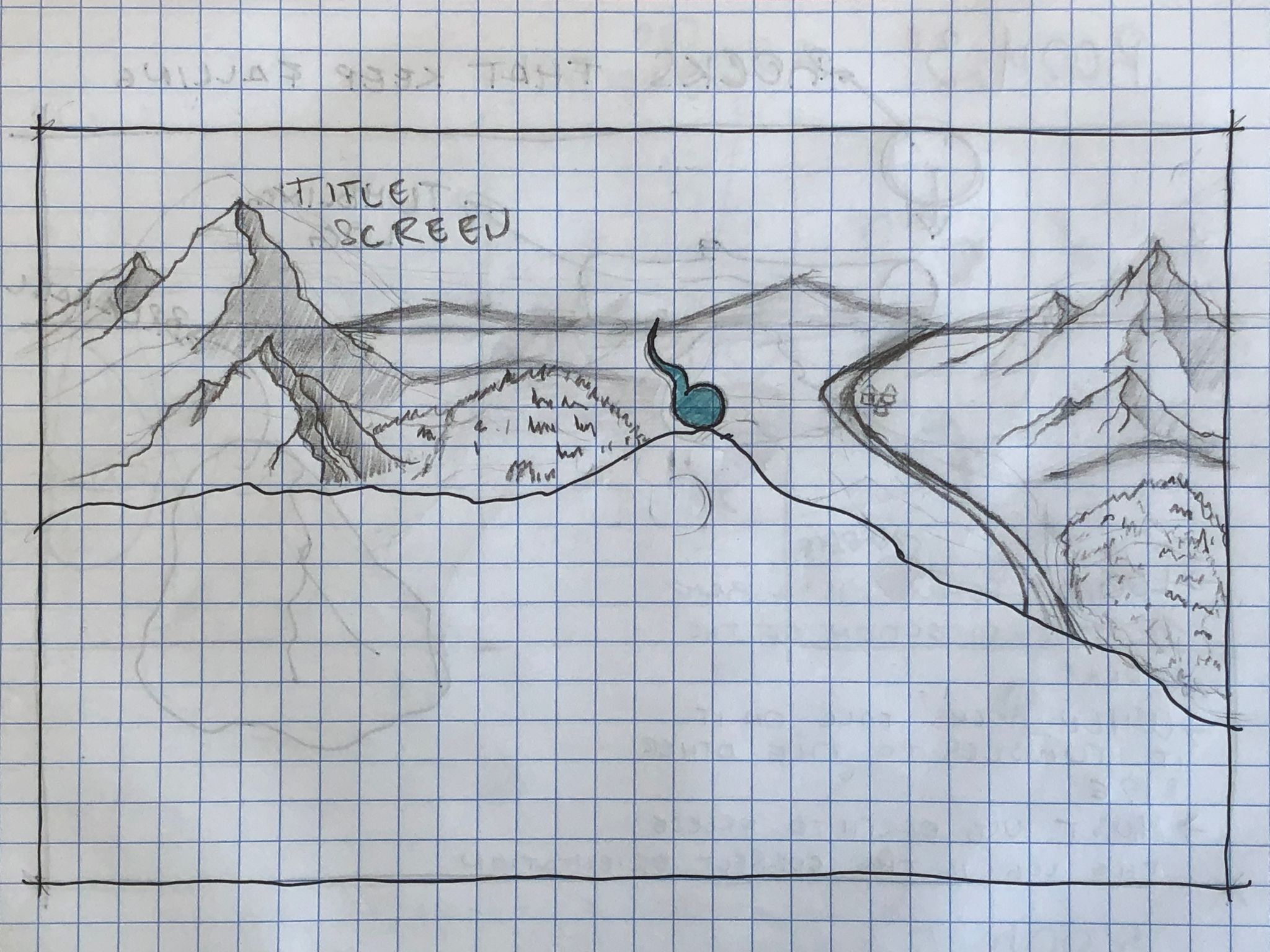 Initial Concept for a Title Screen